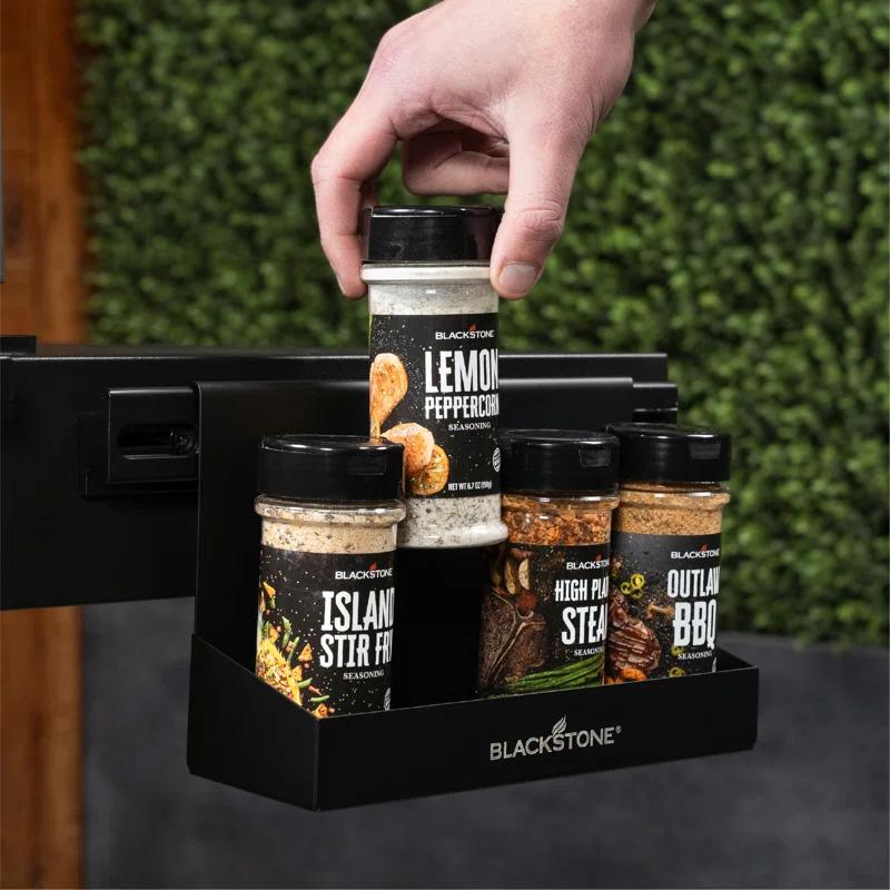 Blackstone Side Shelf Seasoning Accessory Rack for Griddles with Rail System