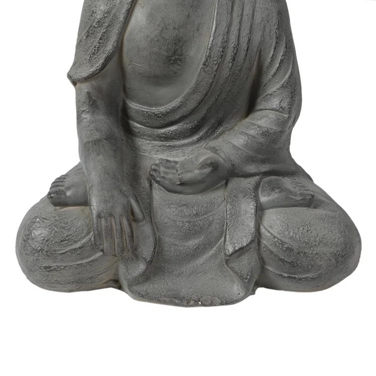 Mistana™ Eslinger Buddha Magnesium Oxide Garden Statue