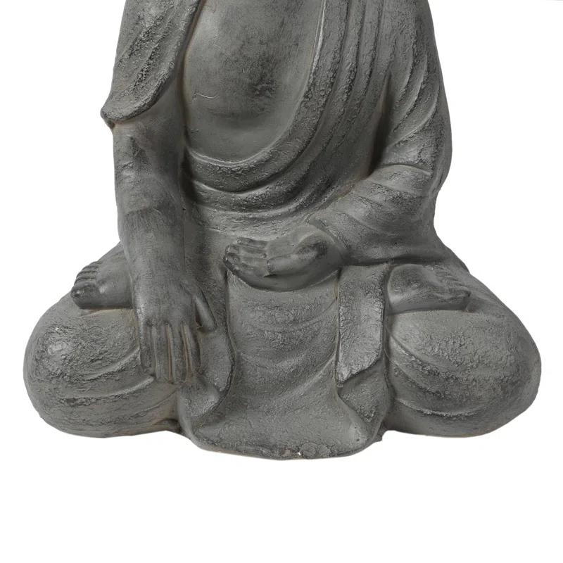 Mistana™ Eslinger Buddha Magnesium Oxide Garden Statue