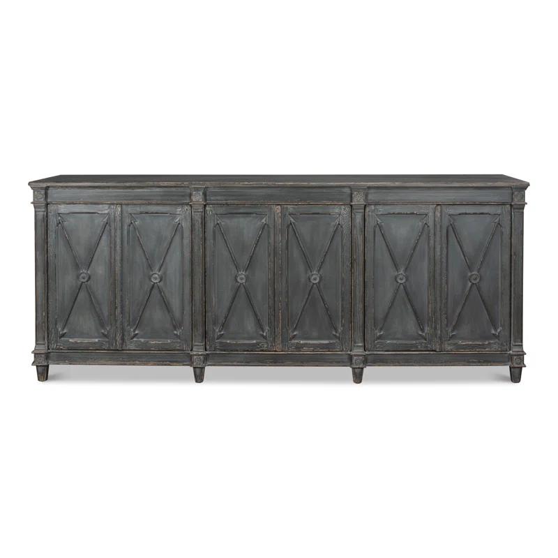 Marksman 96'' Solid Wood Sideboard