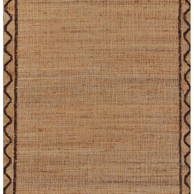 Erin Gates by Momeni Orchard Ripple Brown Hand Woven Wool and Jute Area Rug