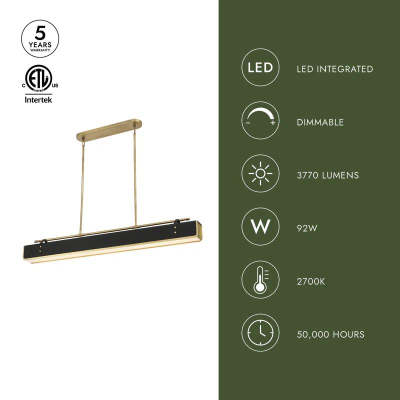 Alora Lighting 1 - Light LED Unique/Statement Pendant