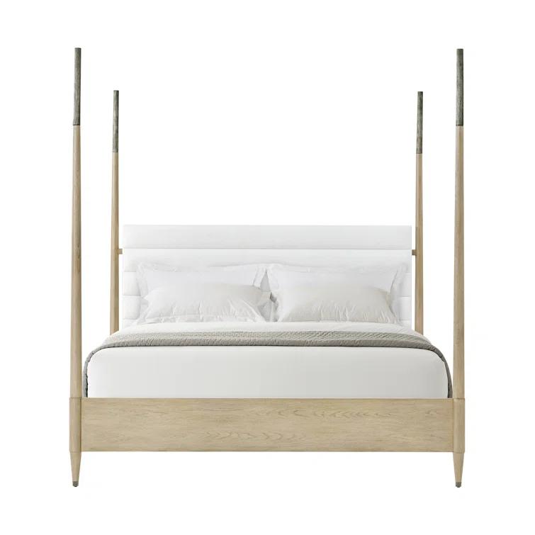 Theodore Alexander Balboa Upholstered Four Poster Bed