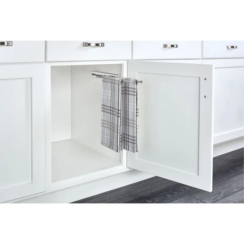 Rev-A-Shelf Rev-A-Shelf Pull Out Dish Towel Bar Under Kitchen Cabinet 563-51-C