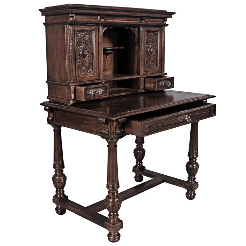 Lark Manor™ Samoset Solid Wood Base Credenza Desk