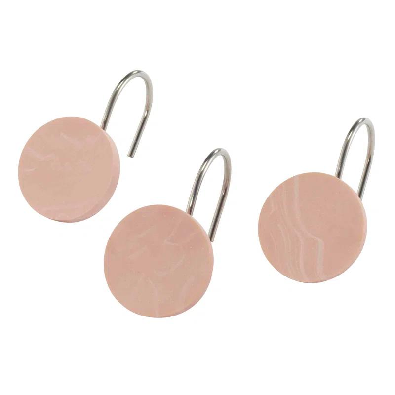 Kendall Tan Shower Curtain Hook (Set of 12)