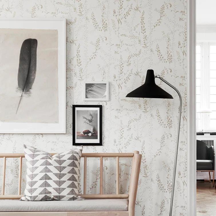 Borastapeter Bladranker Wallpaper