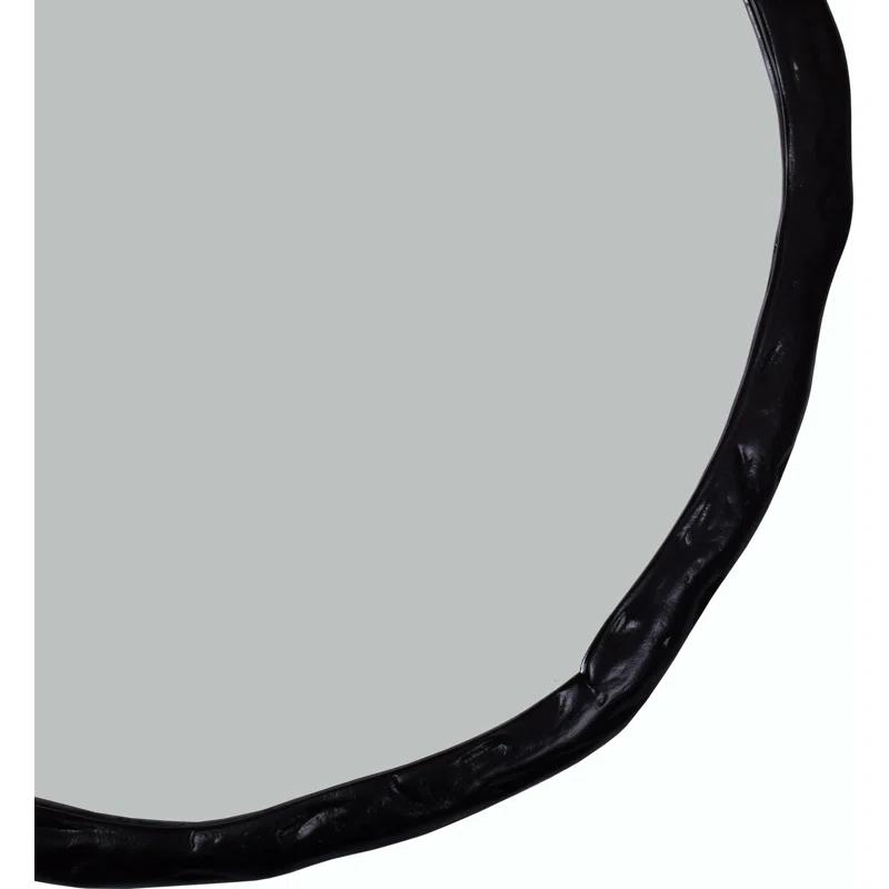 Rogelio Oval Mirror - Black