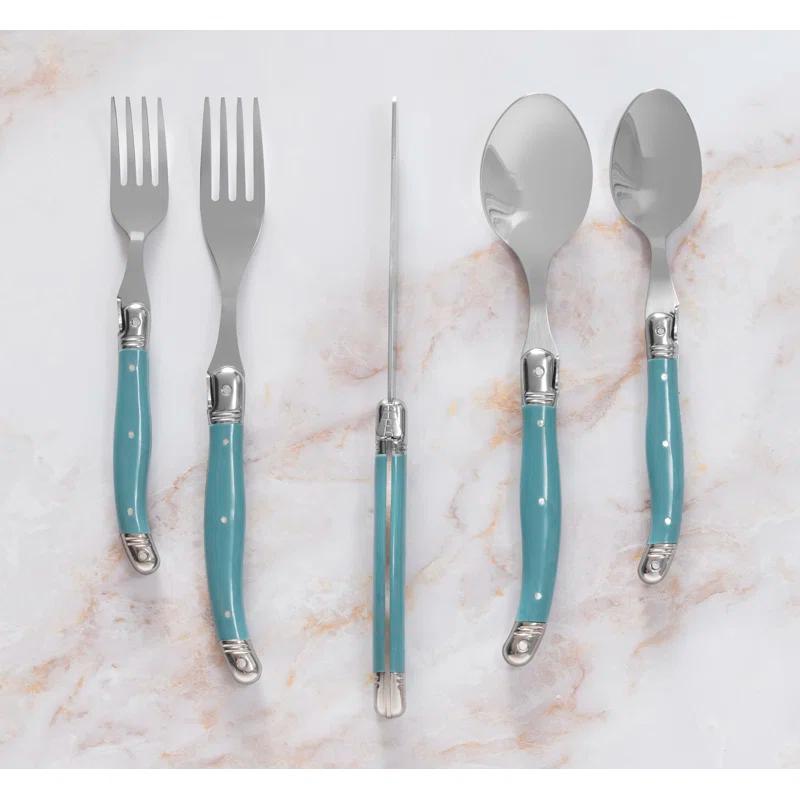 French Home French Home Laguiole 20 Piece Stainless Steel Flatware Set, Service for 4 (Set of 20)