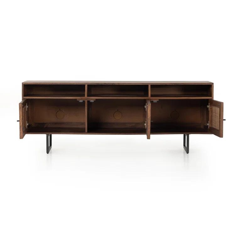 Dolores Cane Media Console (65")