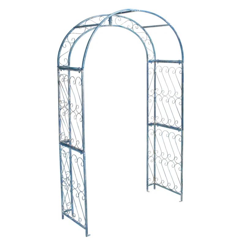 Alcott Hill® Afaan 48.5'' W x 18.5'' D Iron Arbor