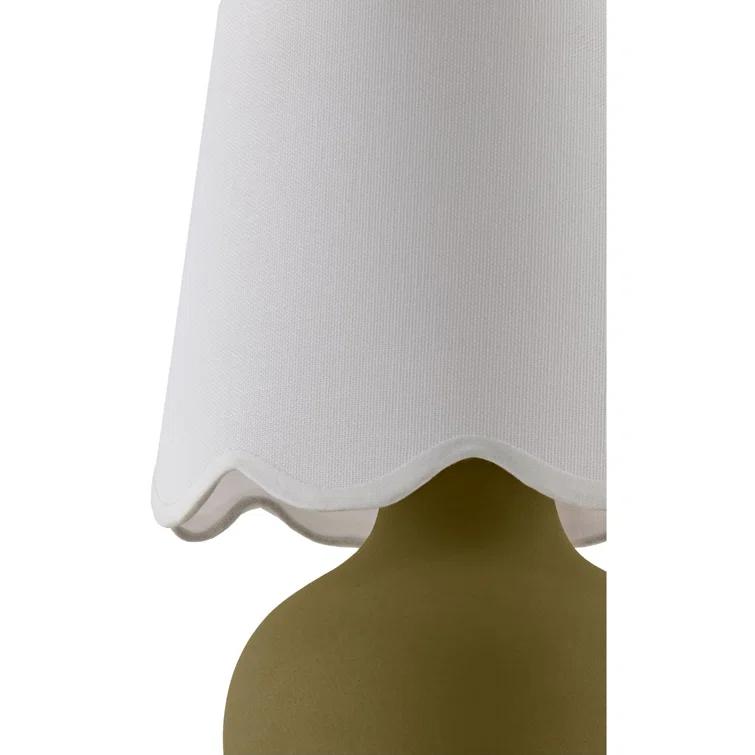 Momsen Scallop Shade Matte Lamp