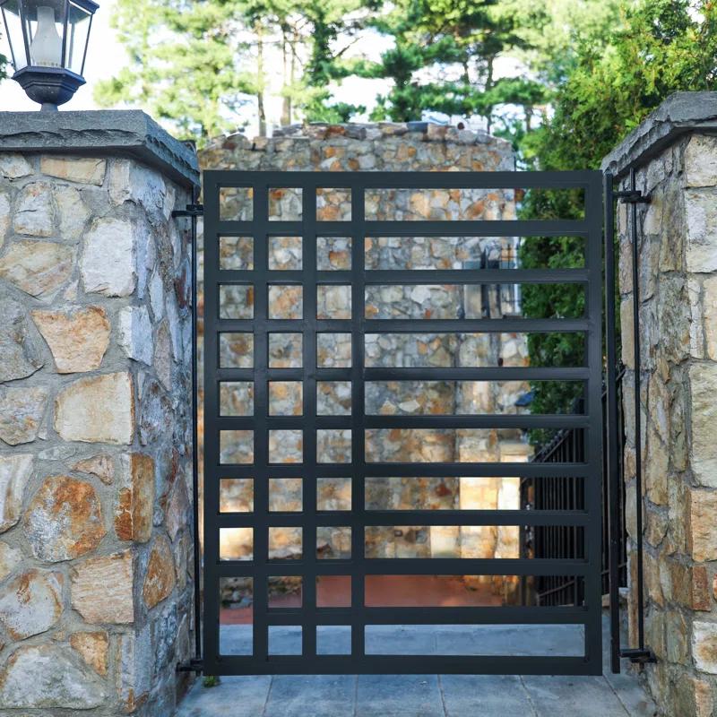ALEKO 60'' H x 54'' W Metal Fencing with 1 Panel(s) Included