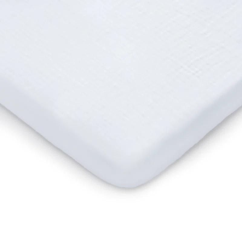 Comfy Cubs Fiited Sheets Cotton Blend Fitted Bassinet Sheet