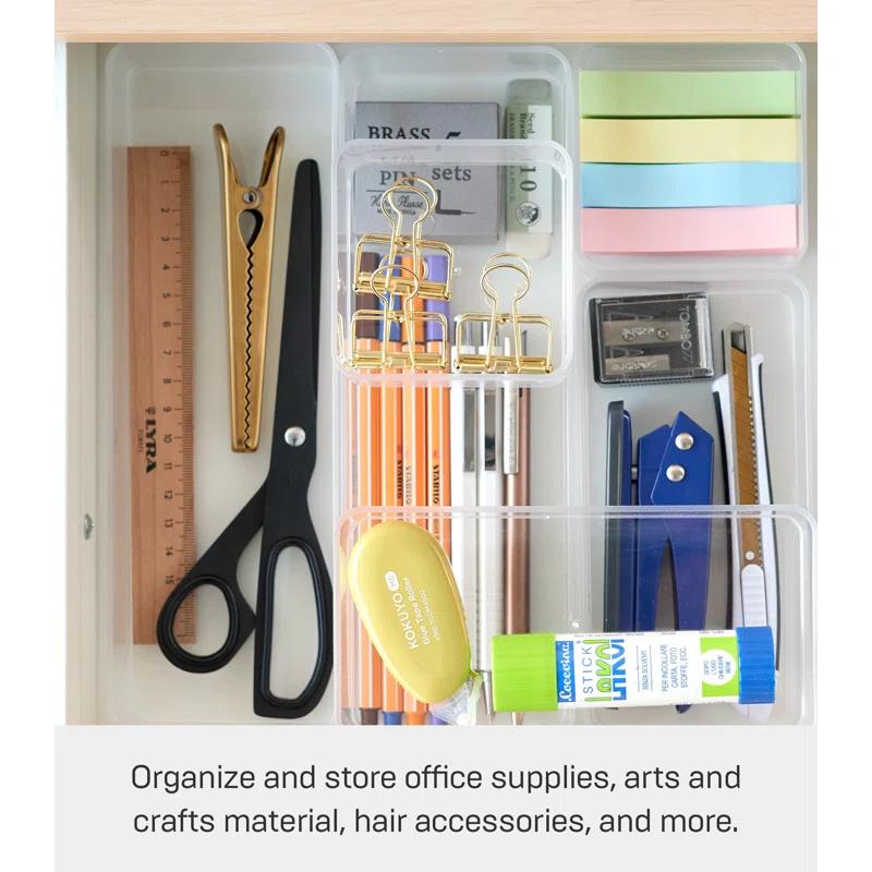 Yamazaki Home Yamazaki Home Stackable Organizers [Set Of 2] - Four Sizes, Small
