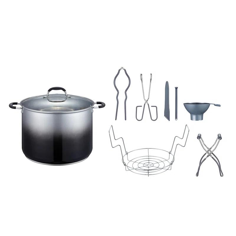 Concord Cookware Concord Cookware 20 Quarts Non-Stick Stainless Steel Stock Pot