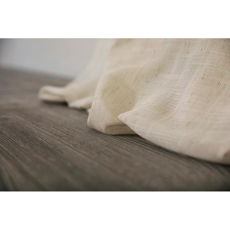 Pompeia Synthetic Sheer Curtain Panel