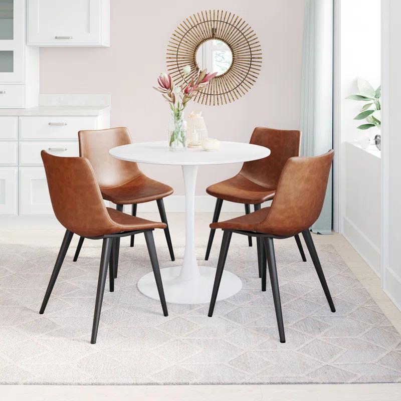 Zuo Hospitality 18.3'' H Upholstered Side Chair (Set of 2)