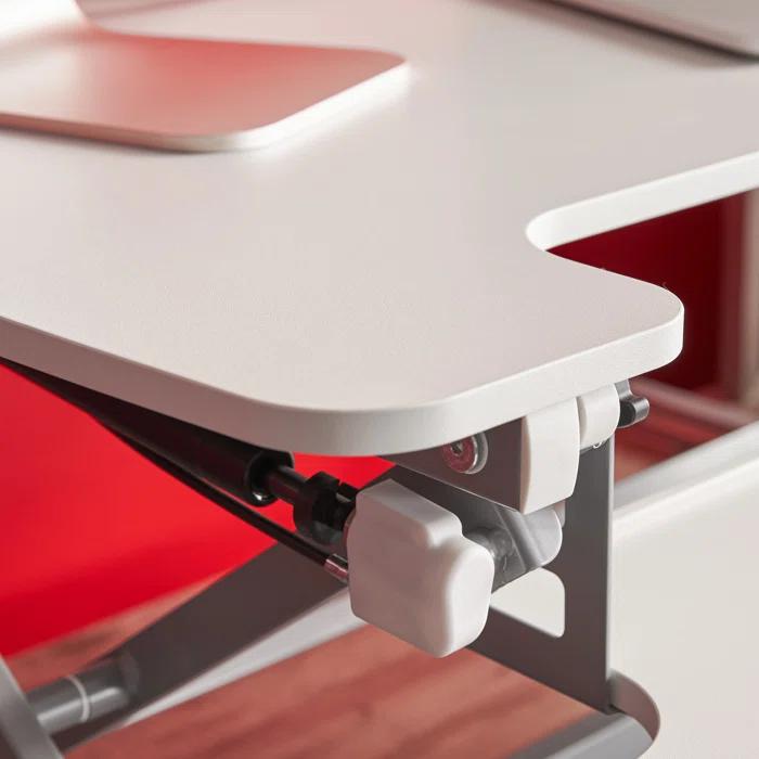 True Seating True Seating Ergo Height Adjustable Small Standing Desk Converter