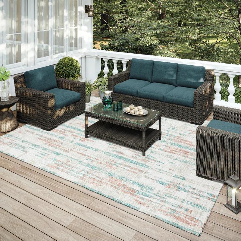 Addison Rugs Performance Chenille Abstract Rug