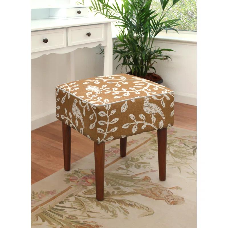 Leiva Solid Wood Accent Stool