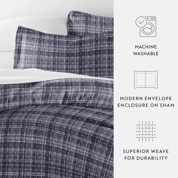 Becky Cameron Becky Cameron Polka Dot Pattern Duvet Cover Set