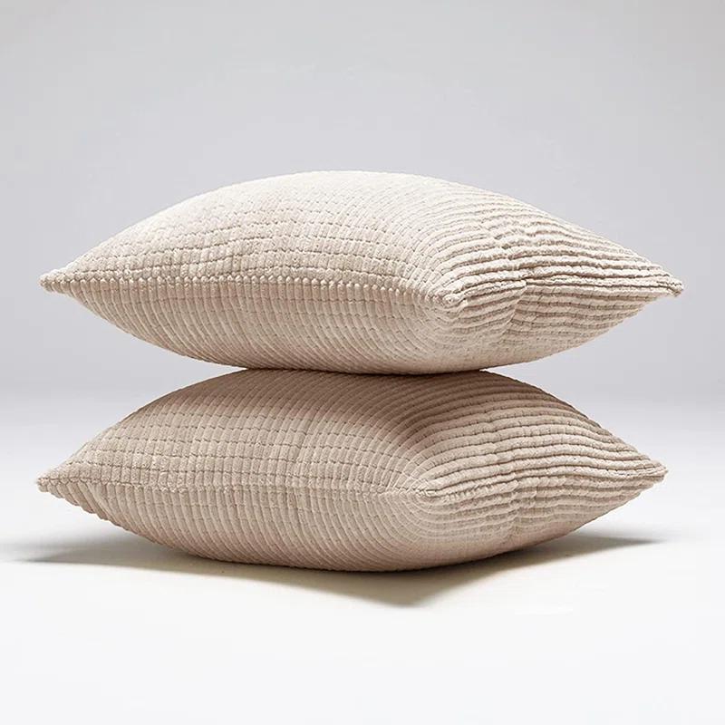Deconovo Deconov Square Pillow Cover (Set of 2)