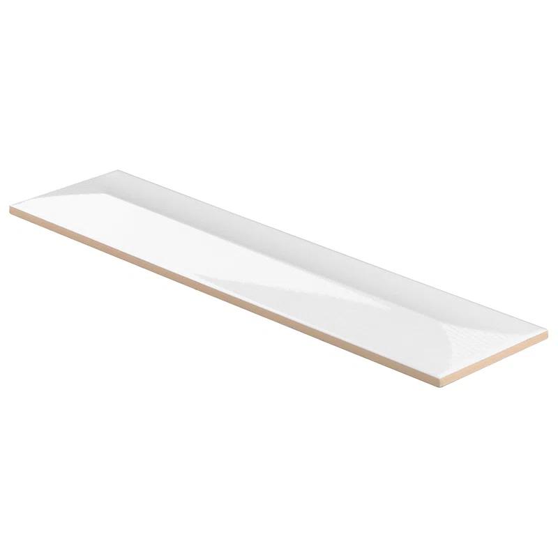 Radiant Inflex 4.43'' W x 17.62'' L Crackled Ceramic Subway Wall Tile (6.53 Sq. Ft. / Case)