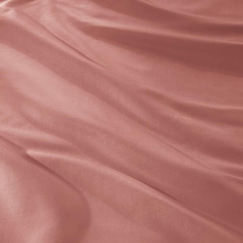 Bare Home 400 Thread Count Organic Cotton Sateen Duvet Cover Set