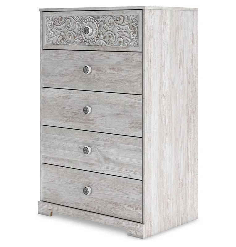 Ophelia & Co. Bedriye 29.88'' W 5 - Drawer Dresser