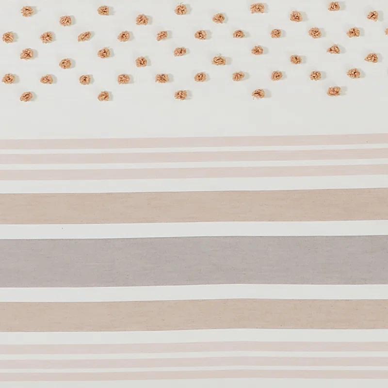 Plain Weave Geometric Shapes Duvet Cover Set