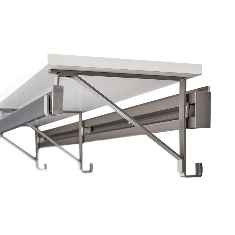 Arrange a Space Double Shelf-Hang Closet System