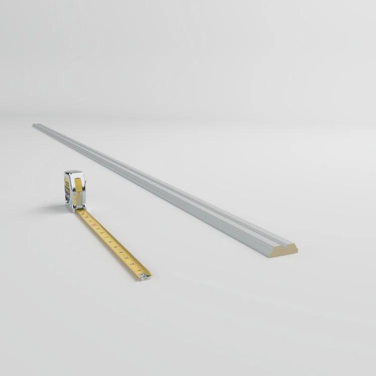 Ekena Millwork 2"H x 5/8"P x 94 1/2"L Hillsborough Chair Rail (Set of 8)