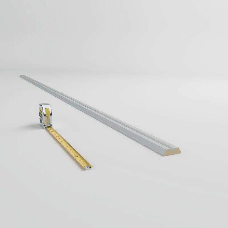 Ekena Millwork 2"H x 5/8"P x 94 1/2"L Hillsborough Chair Rail (Set of 8)