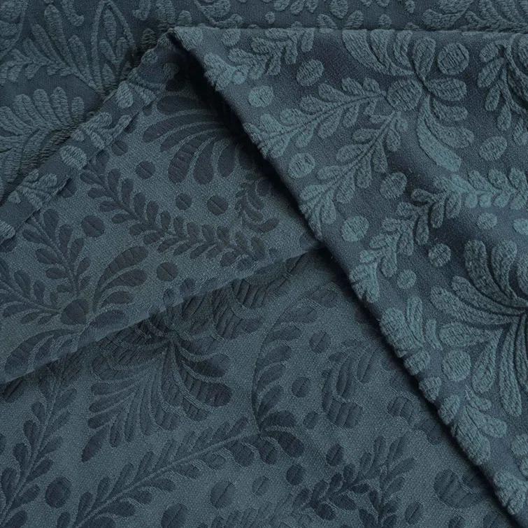 Superior Aspen Floral Scalloped Edge Cotton Blend Coverlet / Bedspread Set