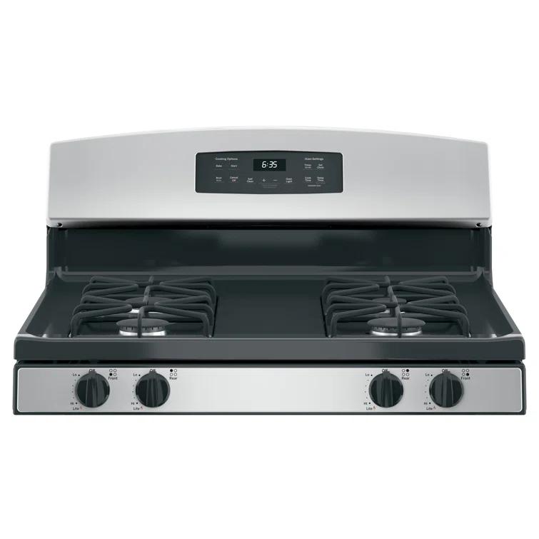 GE Appliances 30" 5 cu ft. Freestanding Gas Range JGB635REKSS