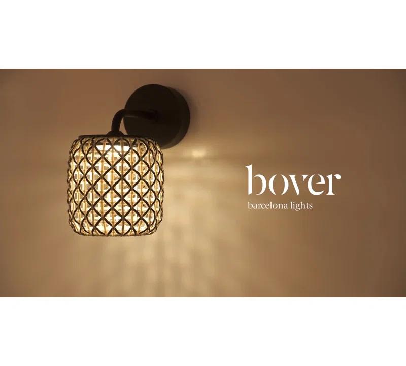 Bover Nans 19.06" Graphite Brown Table Lamp