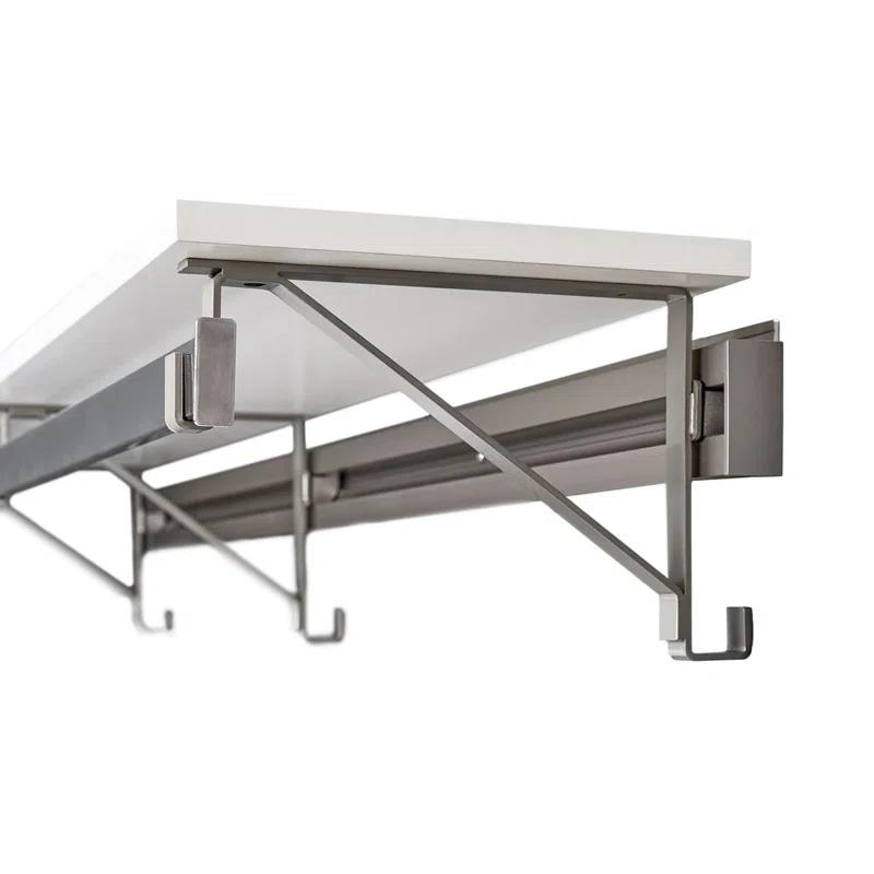 Arrange a Space Double Shelf-Hang Closet System