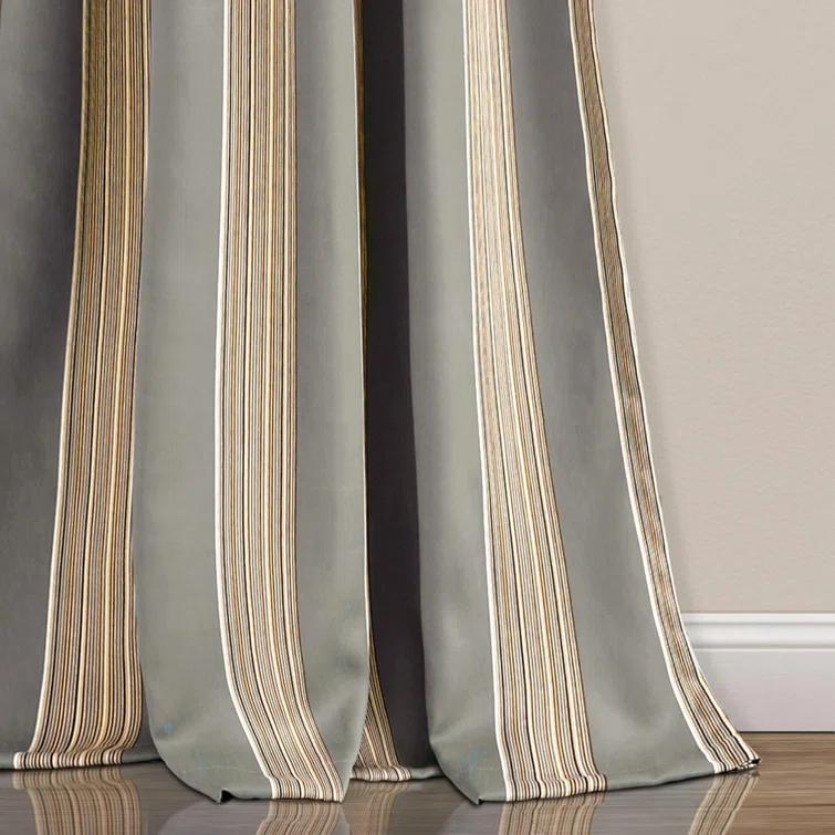 Lush Decor Julia Polyester Room Darkening Sliding Panel Pair (Set of 2)