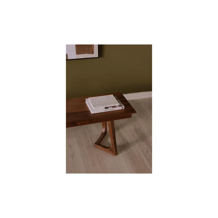 Fischer 67" Solid Wood Dining Bench