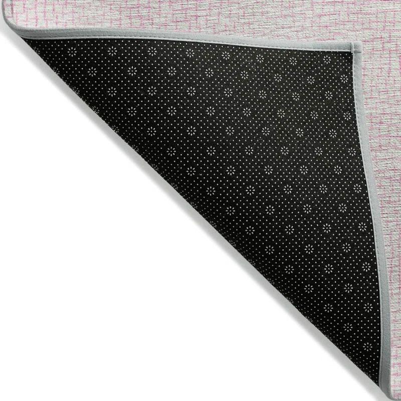 Machine Washable Indoor/Outdoor Chayden ACN1058 Pink Rug
