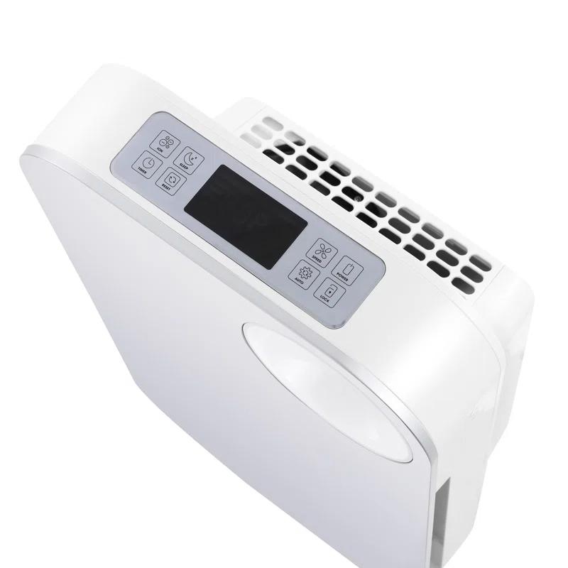OVAL AIR OVAL AIR 3-Stage H13 True HEPA 5-in-1 Air Purifier reduces Allergies, Asthma, Pets, Odor, Smoke