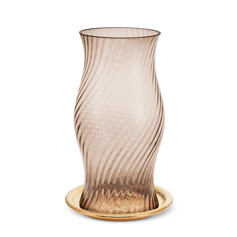 AERIN Milla Concrete / Cement Tabletop Hurricane