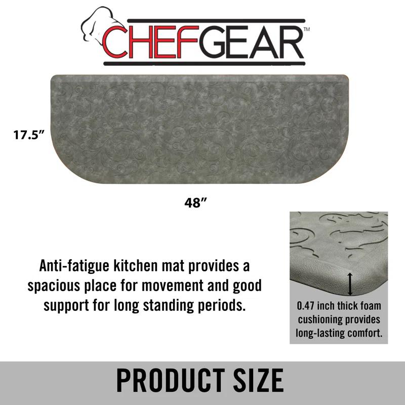 Chef Gear Embossed Soothing Comfort Anti-Fatigue Mat