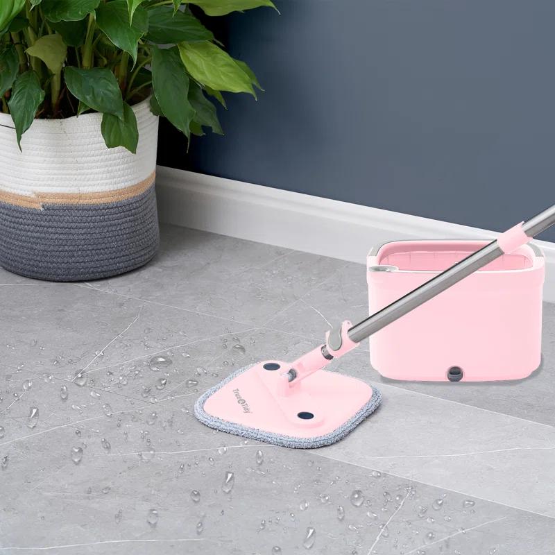 True & Tidy True & Tidy Trueclean Mop & Bucket System, Rose