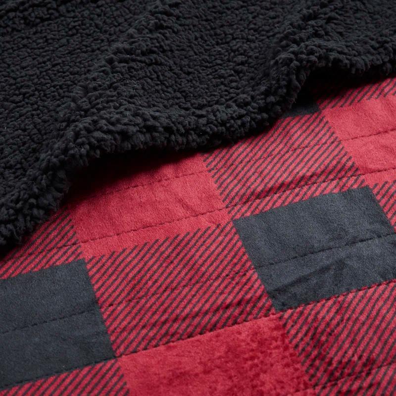 Woolrich Woolrich Linden Oversized Mink to Berber Heated Throw