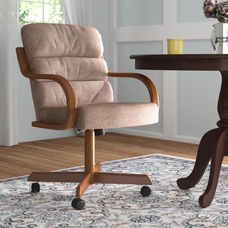 Caster Chair Company Hamilton Swivel & Tilt Caster Dining Arm Chair