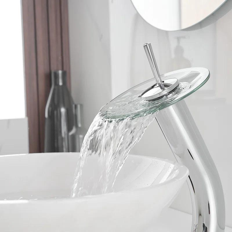 Waterfall Vessel Bathroom Faucet