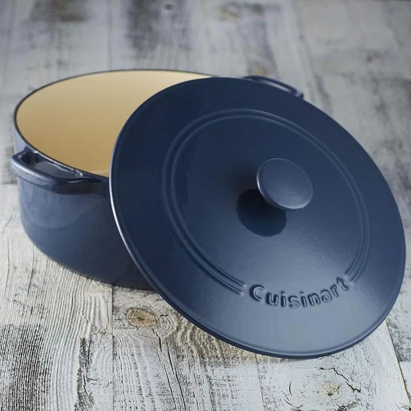 Cuisinart Cuisinart Chef’s Classic Enameled Cast Iron Round Dutch Oven with Lid