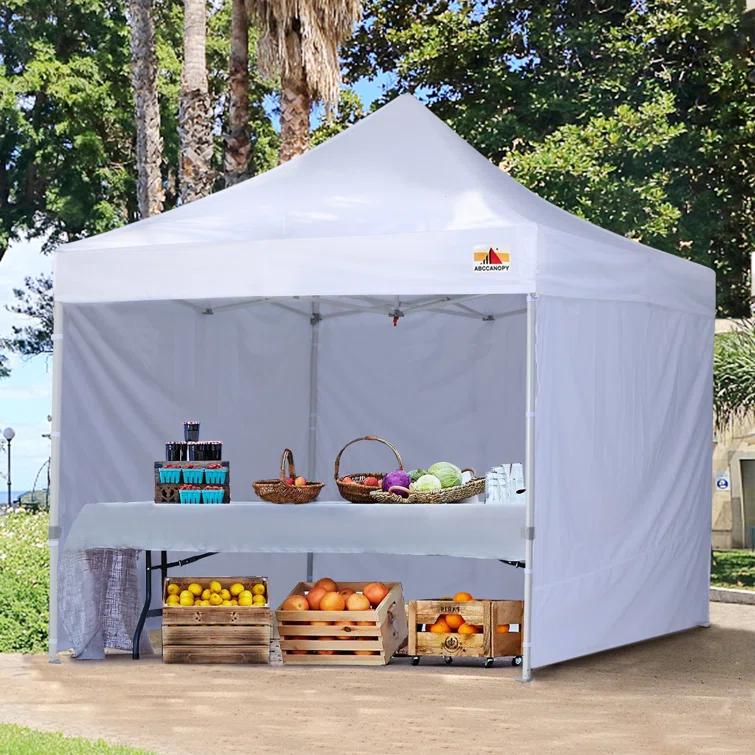 ABCCANOPY Commercial 10 ft. W x 10 ft. D Instant Shade Pop-Up Canopy The Pop Up Canopies